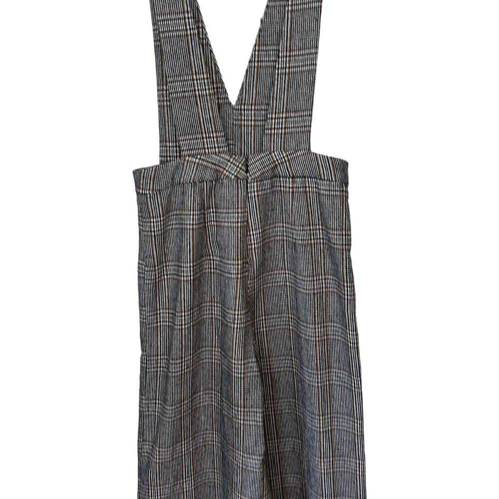 Very J Gray Plaid Jumpsuit - Picture 7 of 11